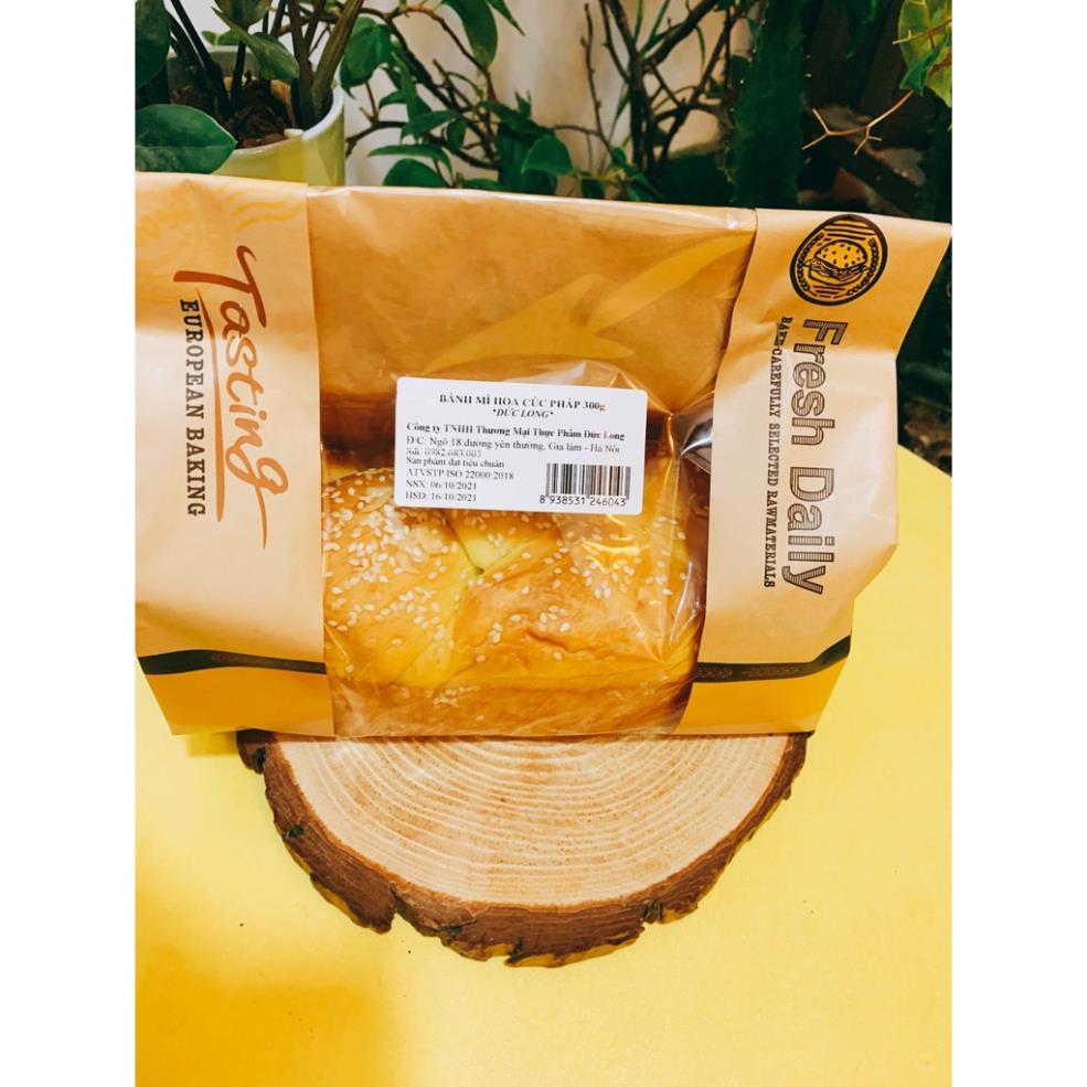 Bánh Mì Hoa Cúc Pháp 300gram Đức Long (Bánh Mới Mỗi Ngày)