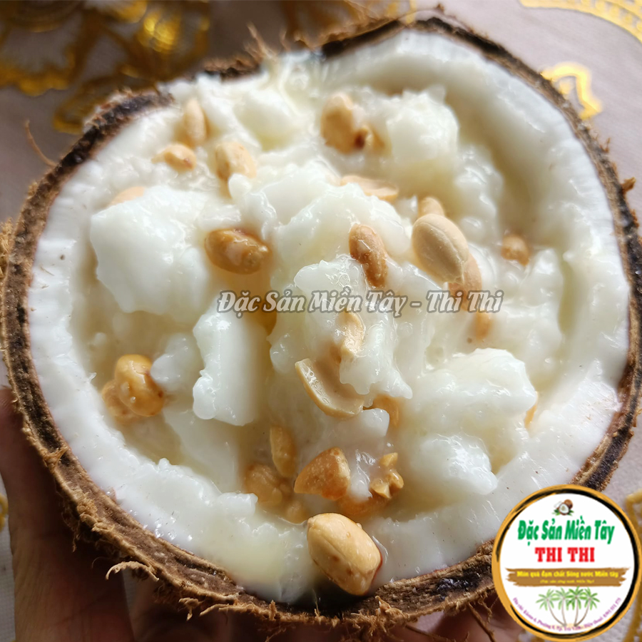 Combo 2 Dừa Sáp Thượng Hạng Loại 1 - Size Vừa (Trái 800gr-1Kg)