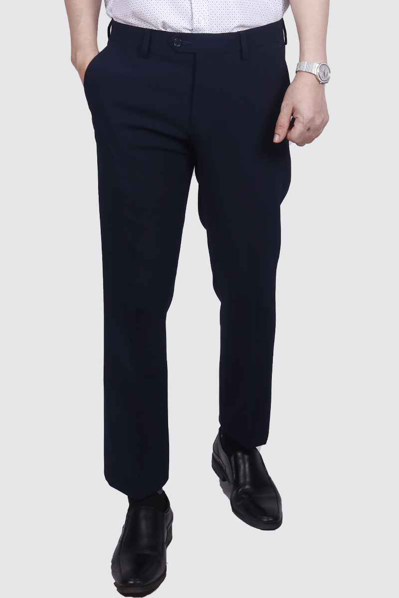 Quần tây nam 0ply slimfit màu xanh navy 2301290