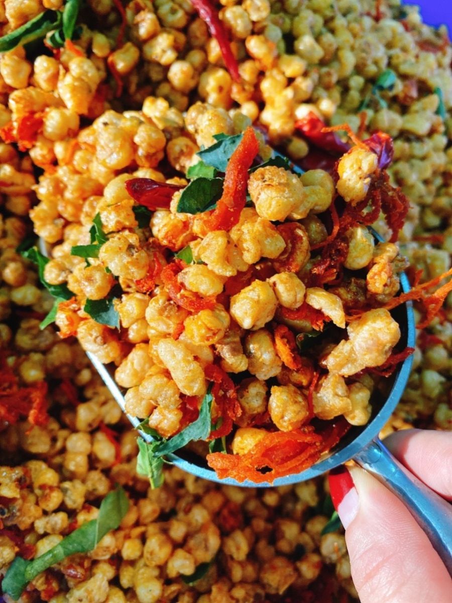 200g BẮP SẤY BÒ LÁ CHANH siêu ngon