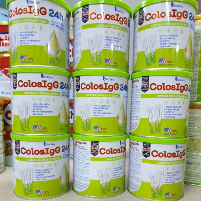 Sữa non ColosIgG 24h 90G (60 gói x 1.5g)