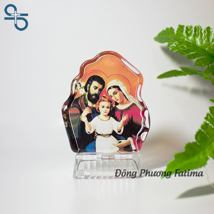 Pha Lê Trang Trí Hình Chiếc Lá 10cm