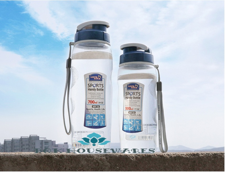 Bình nước thể thao Lock&Lock Handy Bottle 500ml ABF721 , 700ml ABF722