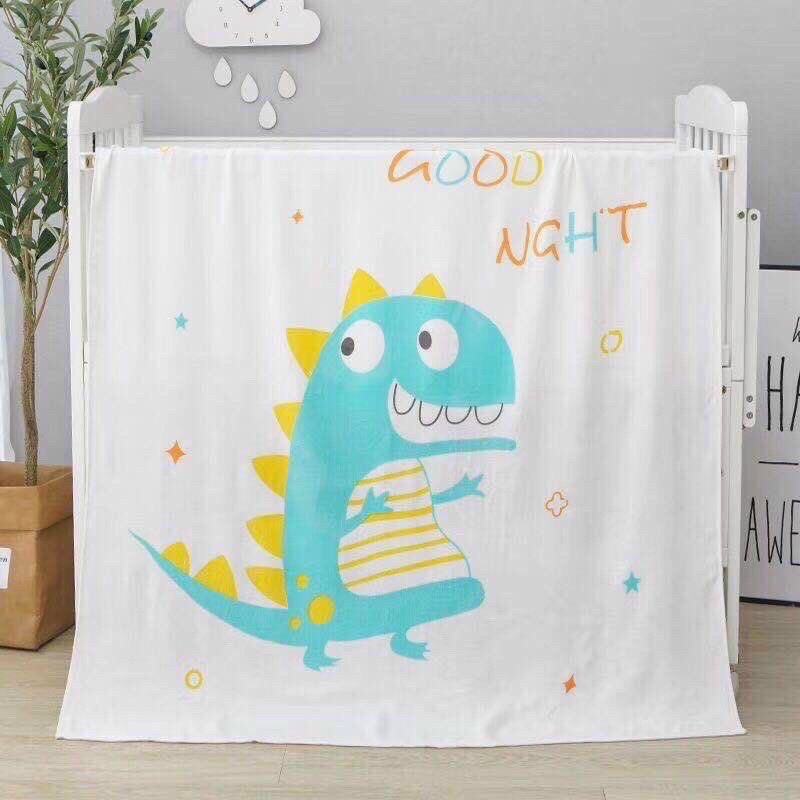 CHĂN LỤA ⚡️FREESHIP⚡️ Chăn Lụa Cotton Hè Thu Aden Siêu Mềm Mát