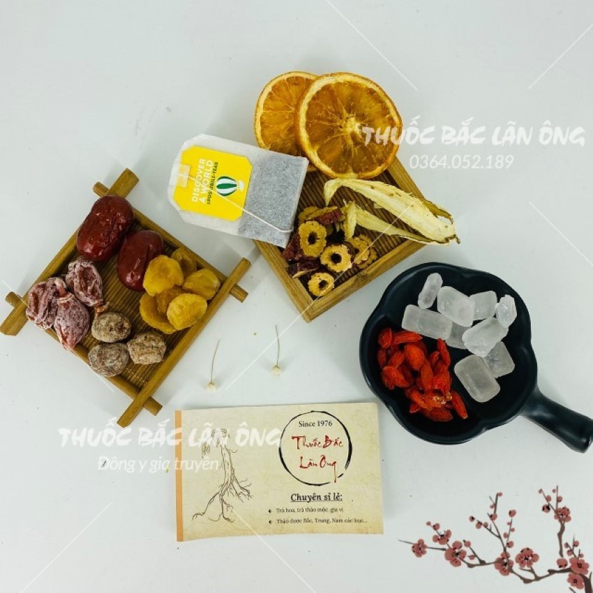 10 Gói Trà Lipton Xí Muội Cam Thảo (Hút Chân Không)