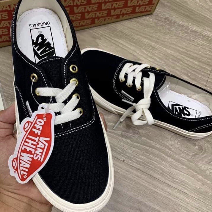 [TẶNG HỘP] Giày thể thao vanzz classic Đen Trắng hàng đẹp