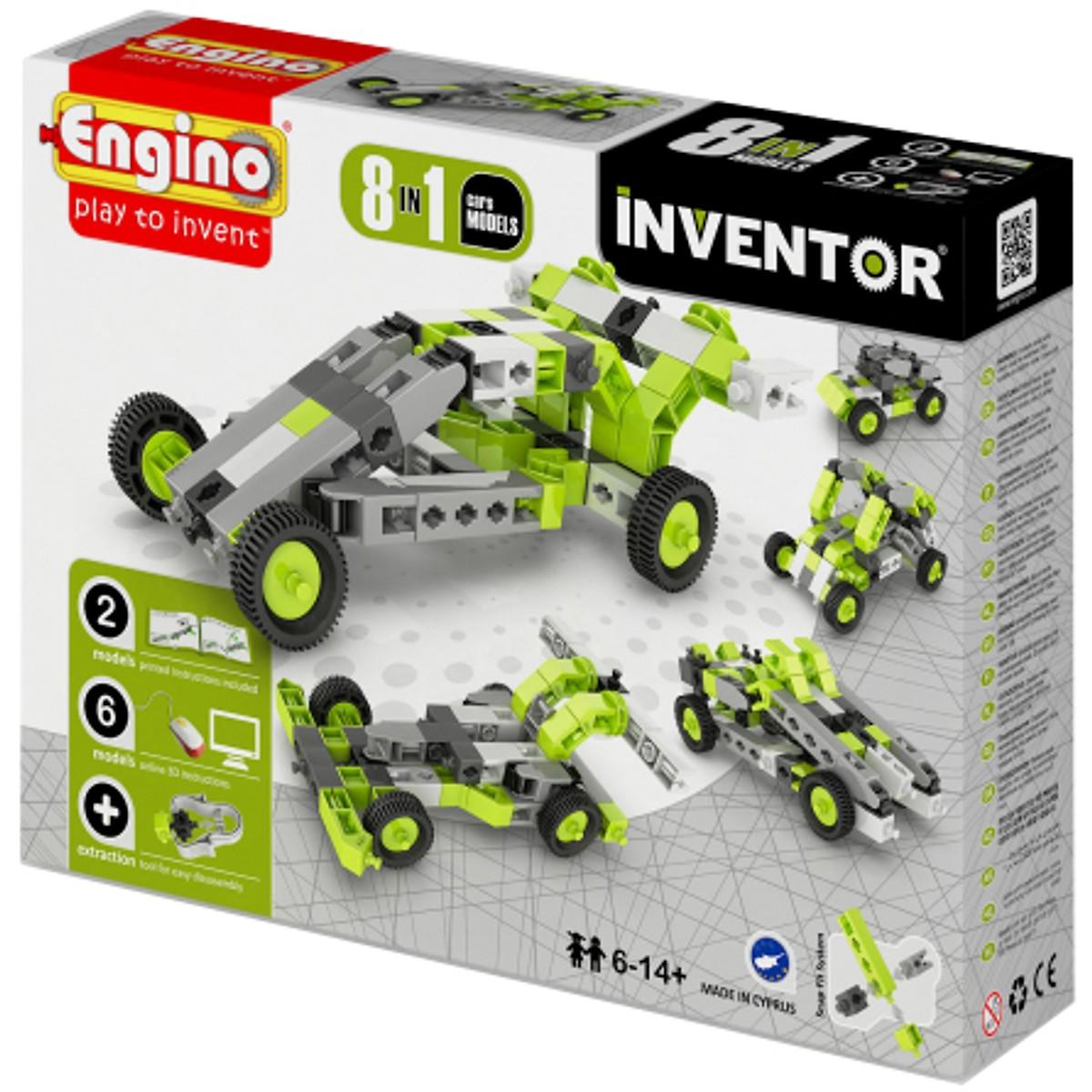Mô Hình Engino Inventor - Xe Ô tô M8 0831 (19.5 x 26 x 5.5cm)