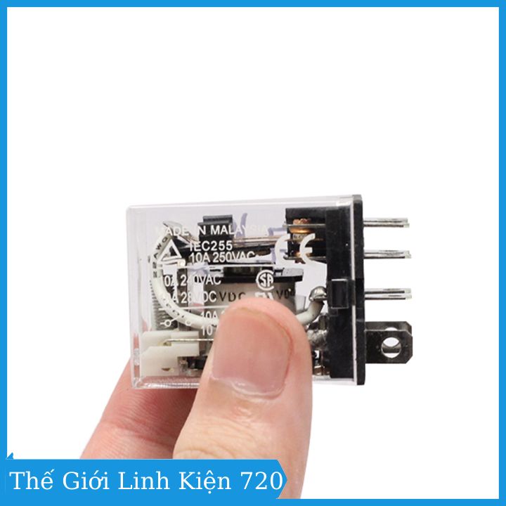 Relay Omron 24v 5a 8 chân