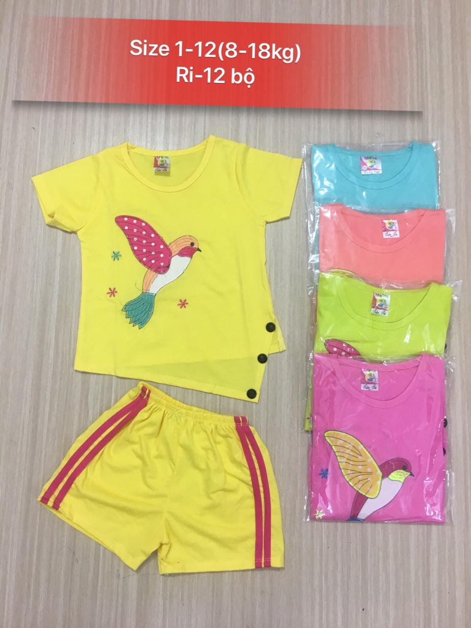 [HCM]đầm nhí kèm nón cho bé 5_11kg
