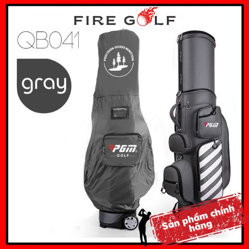 PGM original Q0B41 golf trolley bag with wheels solid travel