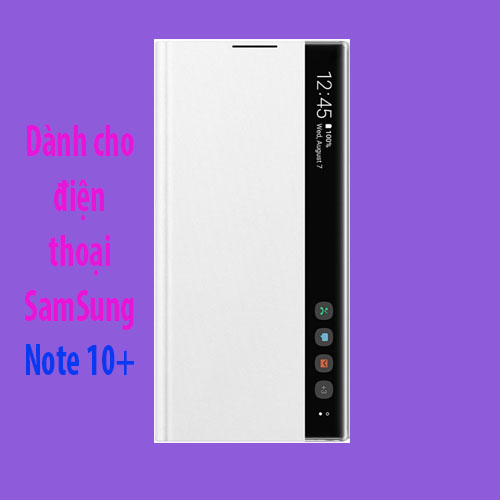 [HCM]Bao da Clear View Samsung Note 10