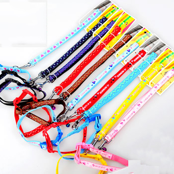 Xích chó mèo Dây dắt kèm vòng cổ 2 lớp - Cutepets