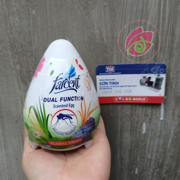 Sáp thơm hình trứng farcent 170g- Hương tươi mát