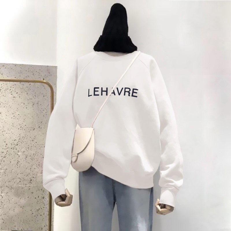 ÁO SWEATER IN HÌNH LEHAVRE