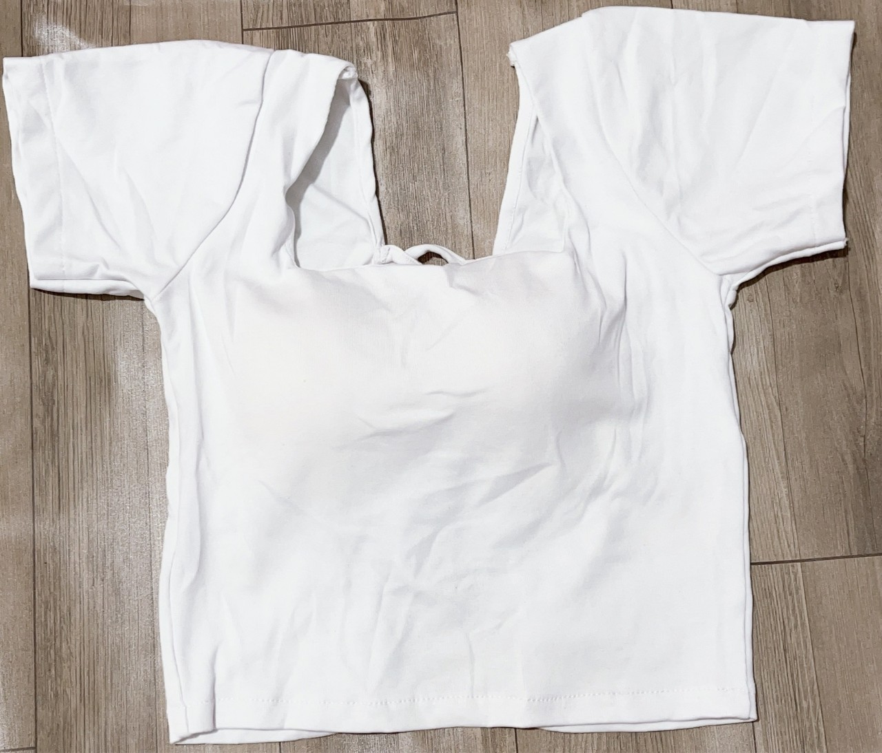 ÁO THUN TAY NGẮN HOT ÁO CROPTOP CÓ MOD KIỂU ĐAN DÂY SAU FORM 45KG ĐẸP