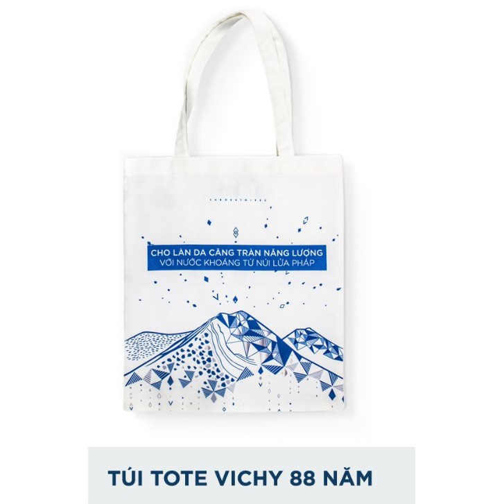 Túi tote vichy phiên bản đặc biệt núi lửa sinh nhật vichy