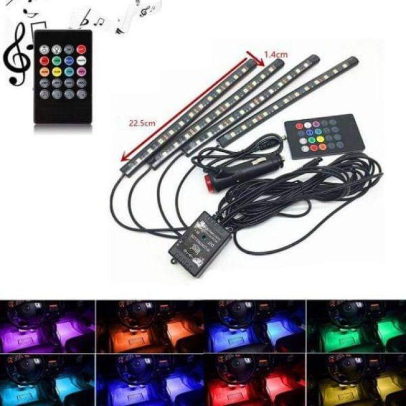 Đèn LED gầm ghế nháy theo nhạc trên ô tô,xe hơi