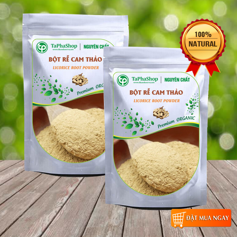 [HOT] Bột rễ cam thảo 100g - Thảo Dược Tấn Phát