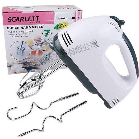 Máy Đánh Trứng Cầm Tay 7 Cấp Tốc Độ Scarlett 180W