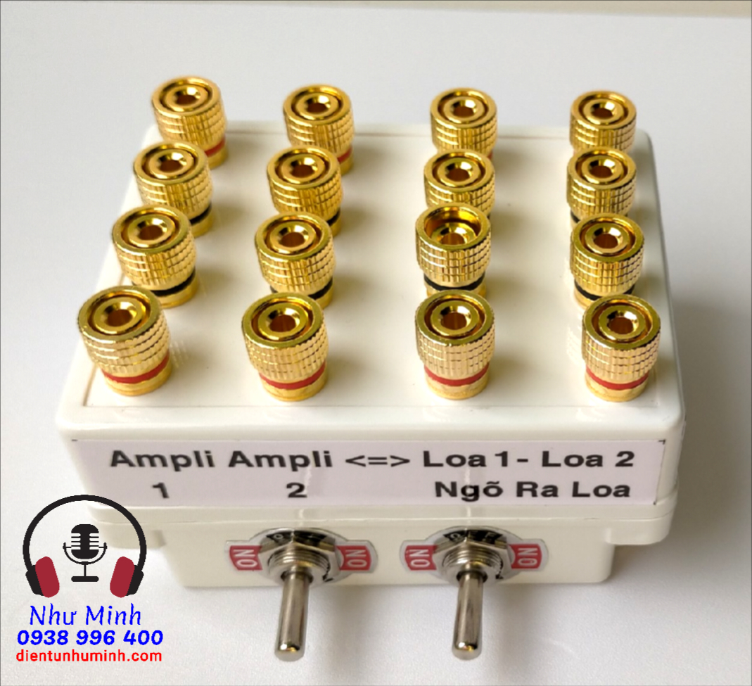 Bộ Chia - Chuyển Loa và Ampli cao cấp ( 2Ampli - 2 Loa )