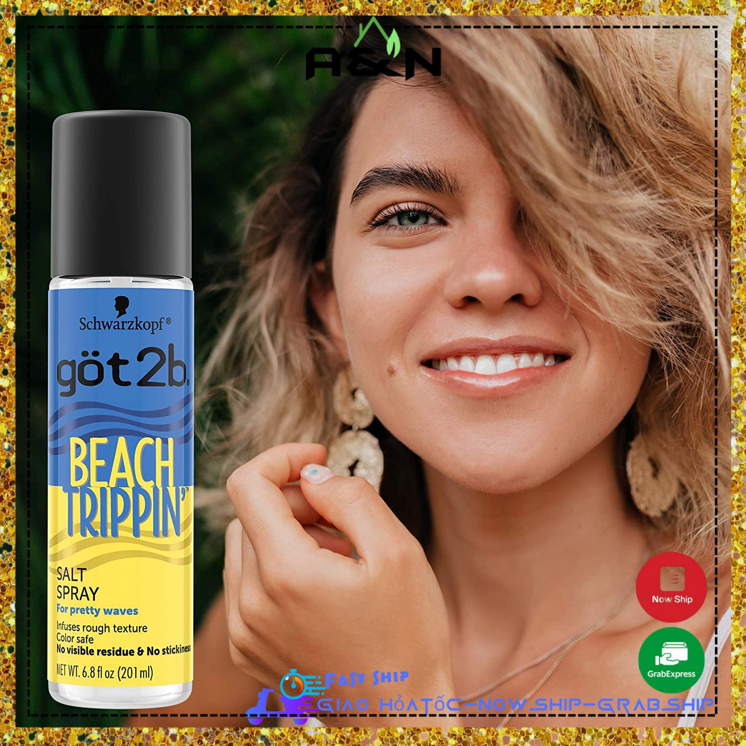 Xịt muối tạo kiểu tóc Got2b Beach Trippin - hàng mỹ