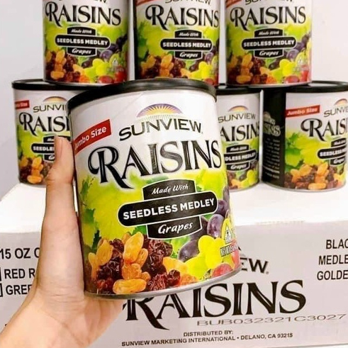 425g- Nho Raisins 3 màu