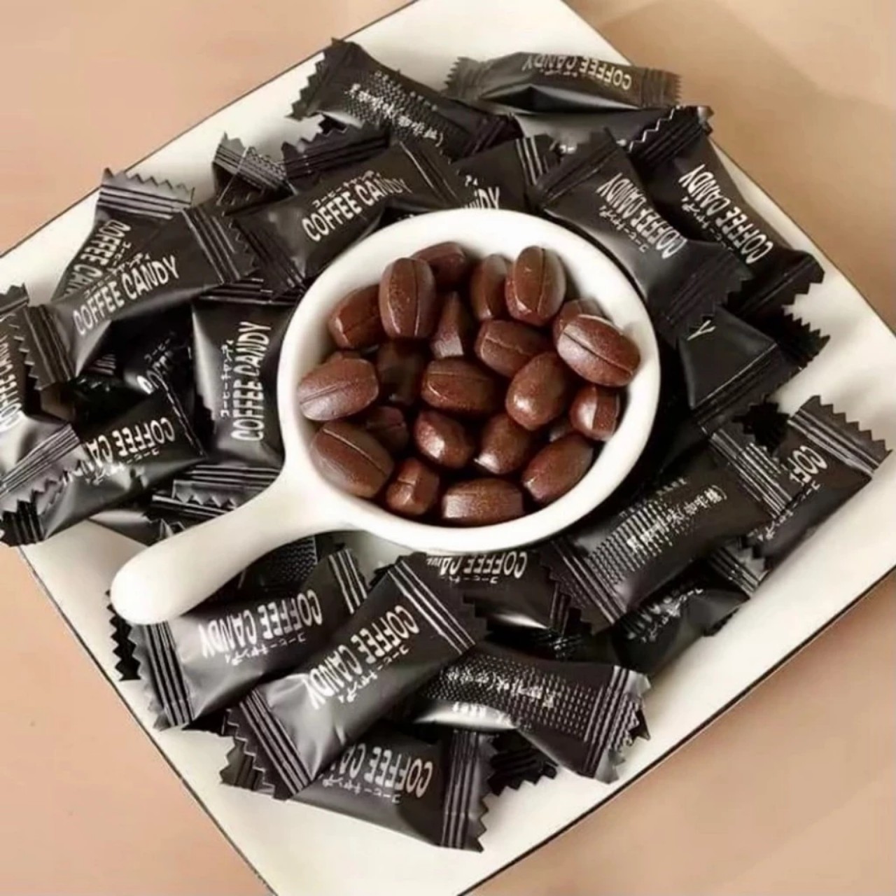 Kẹo cà phê Coffee Candy viên nén không đường Đài Loan 100G