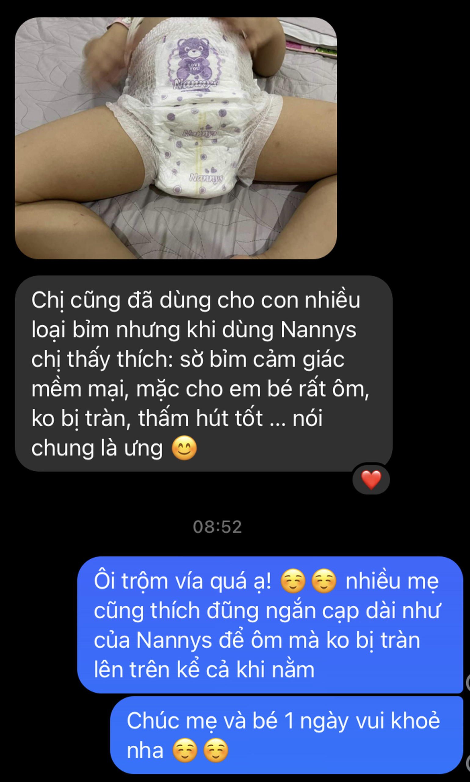 Tã/ bỉm QUẦN Nannys L 44 miếng (Cho bé từ 8-18kg)