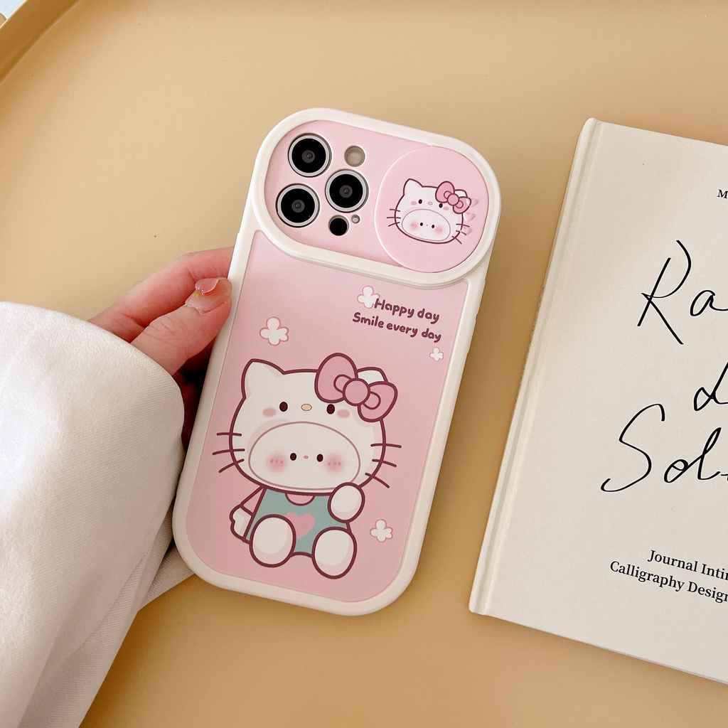 Ốp silicone mềm chống sốc hello kitty trái táo 7 plus 8 plus xs max 11 pro max 12 pro max 13 pro max 14 pro max