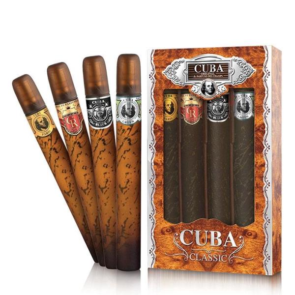 Set Nước Hoa Cuba Classsic 4 Chai (4 x 35ml)