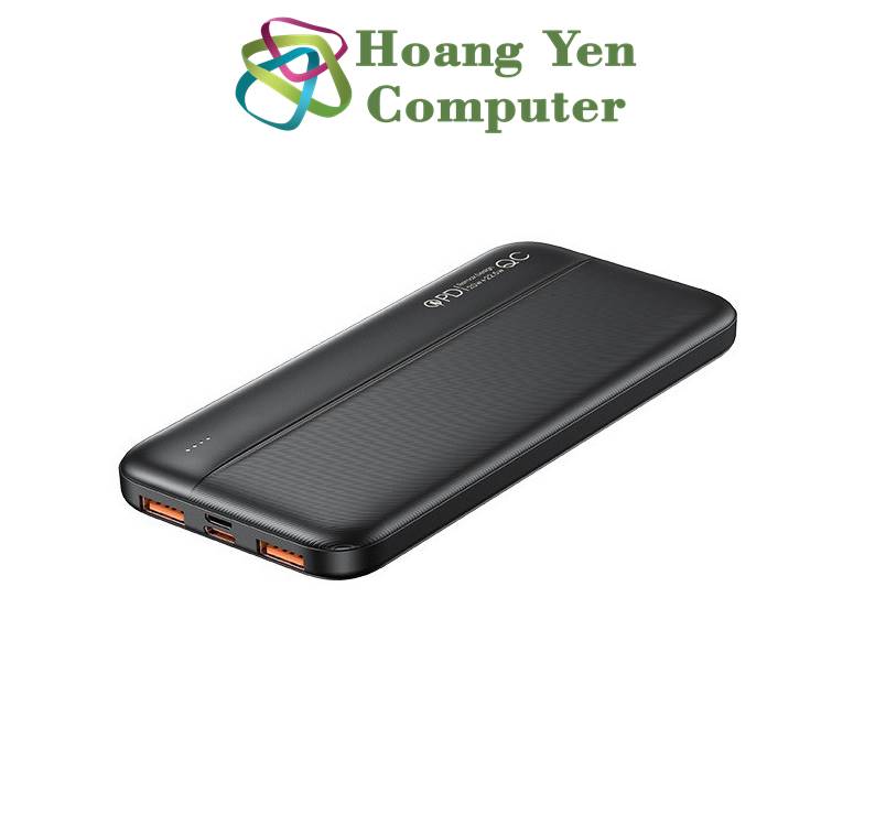 [HCM]Sạc Dự Phòng Remax RPP-212 10000Mah (Sạc Nhanh QC3.0 18W 22.5W PD 20W VOOC 2.0) - BH 1 Năm - Hoàng Yến Computer