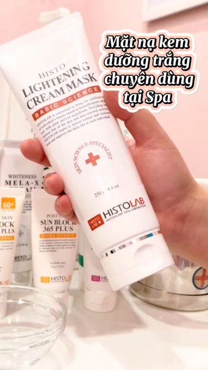 Mặt nạ ủ trắng Histolab Lightening Cream Mask 250ml