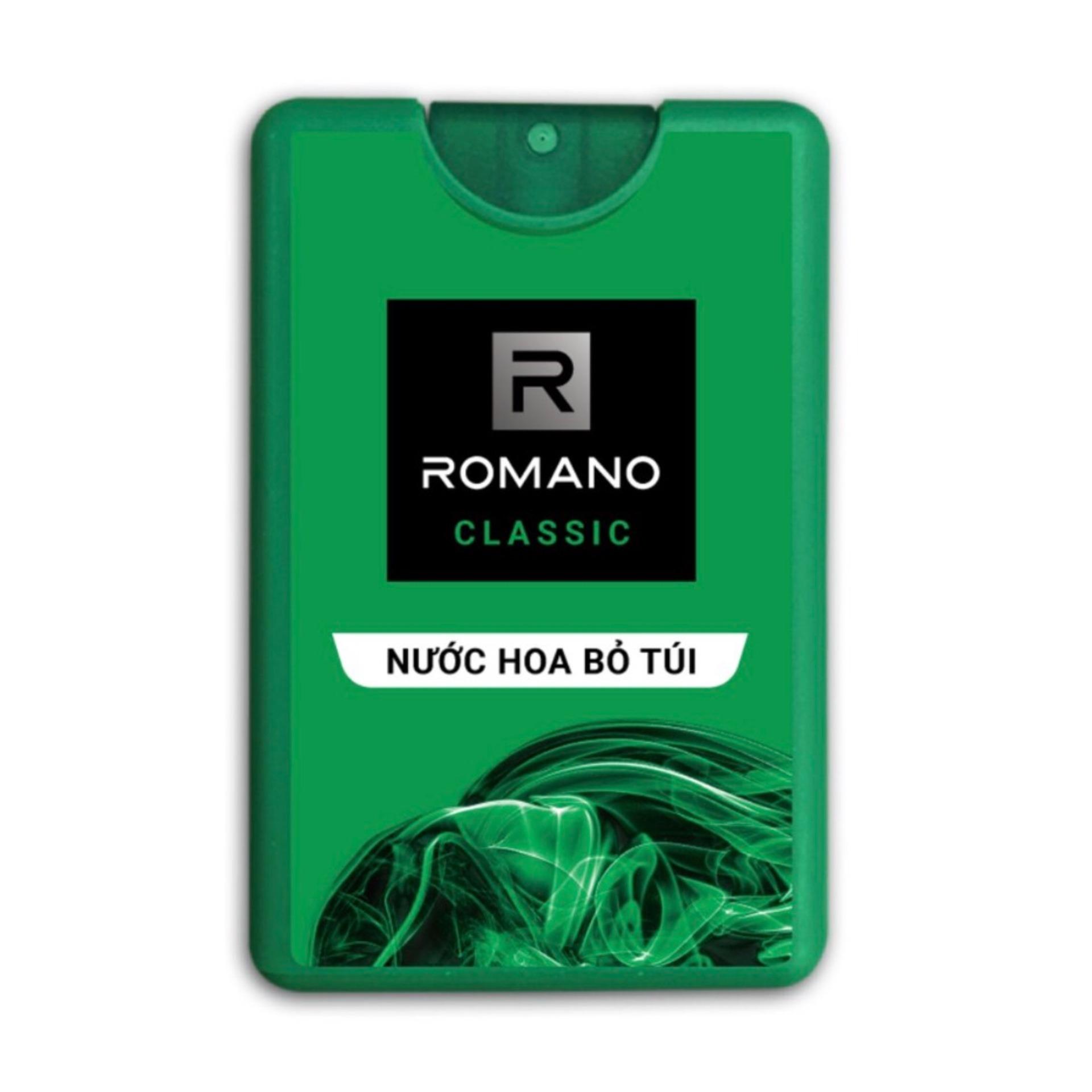 Combo 2 chai Nước Hoa Romano Classic (18ml *2)
