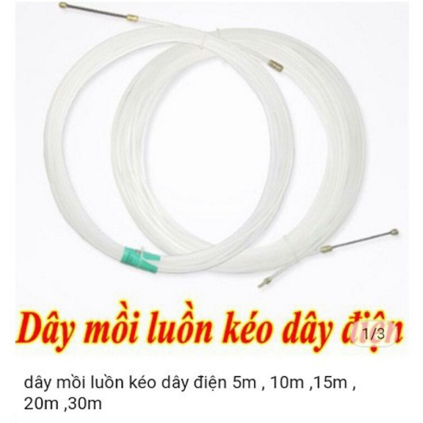 Dây mồi luồn kéo dây điện 5M, 10M, 15M