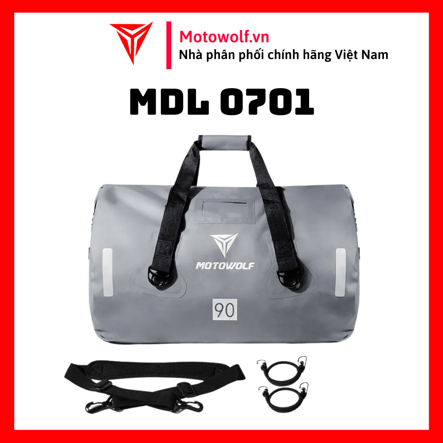 Túi Du Lịch Motowolf 90L 0701 - Có kèm Dây Ràng