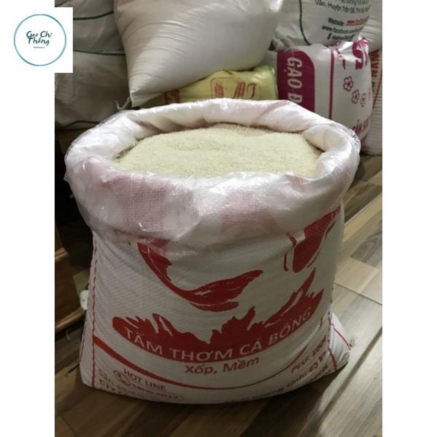 5kg gạo tấm cơm nở khô xốp không dẻo