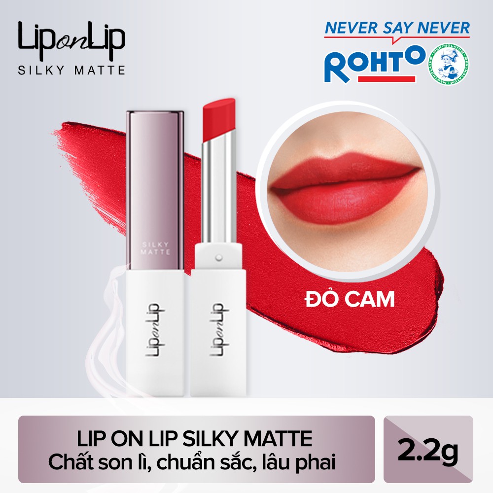 Son lì Lip On Lip Silky Matte 2,2g