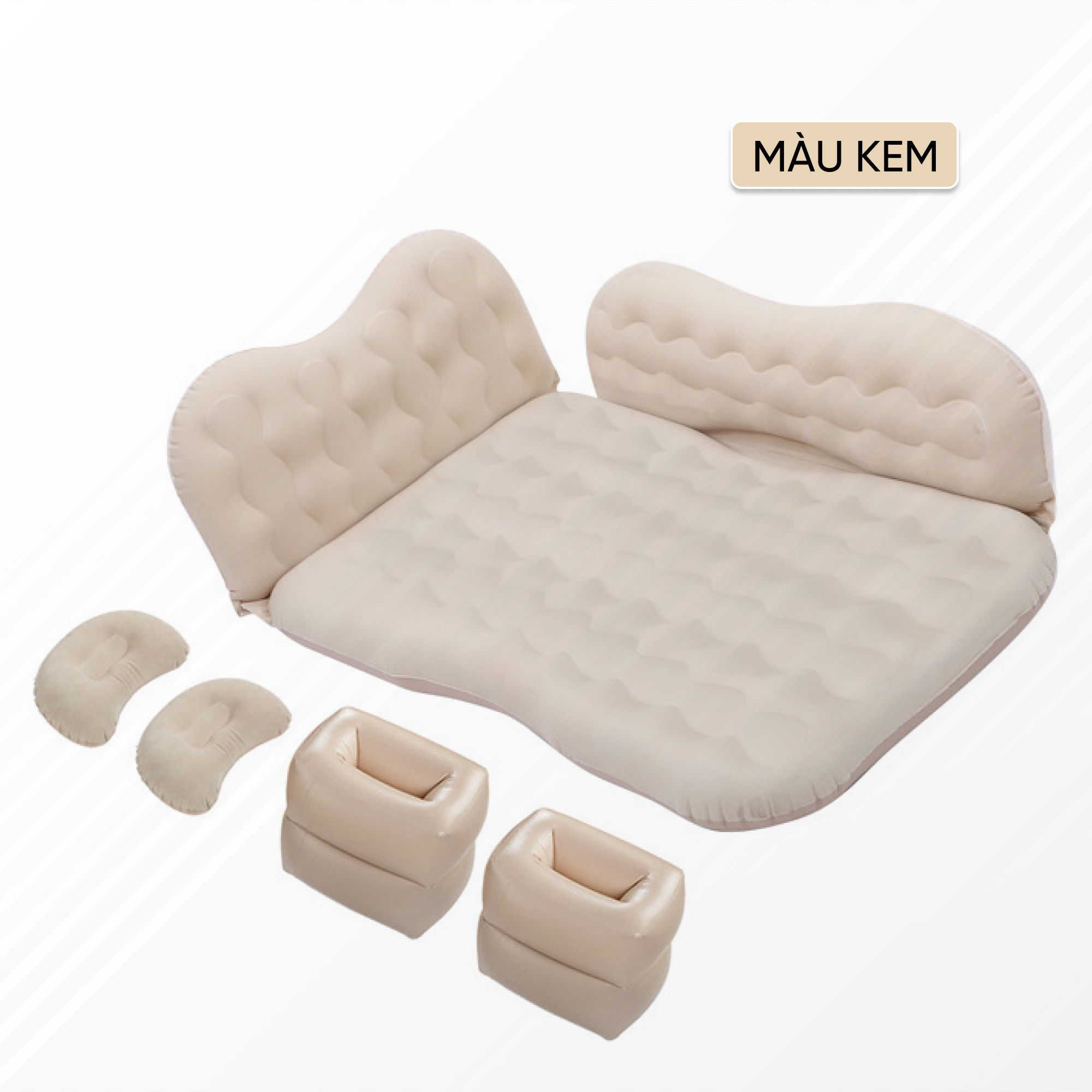 High quality car air mattress, suitable for all 4 Seater, 5 seater, 7 seater, SUV, semi trailer. Inflatable and inflatable comes with