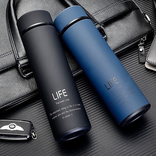 [FREESHIP❤️] BÌNH GIỮ NHIỆT LIFE RUỘT INOX 500ML