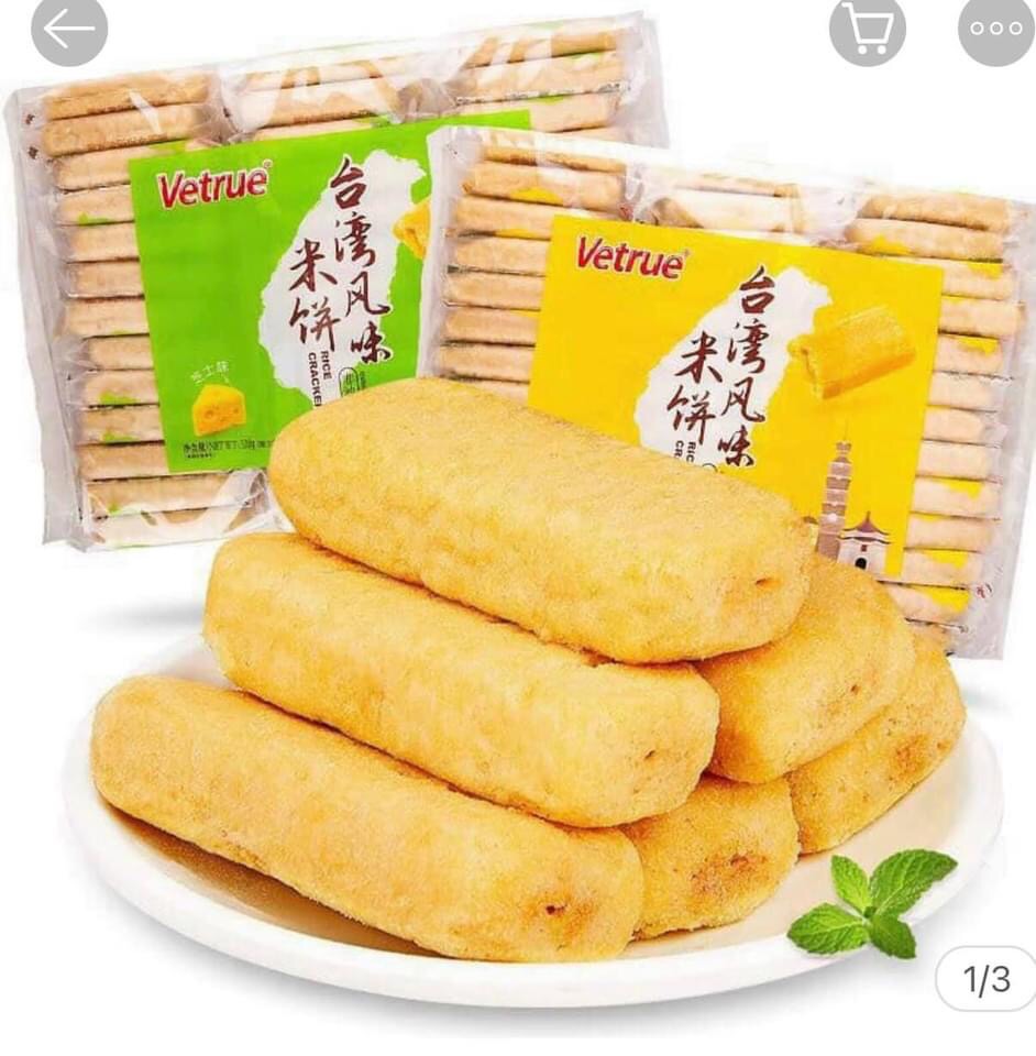 Bánh Gạo Vetrue 320g Đủ vị