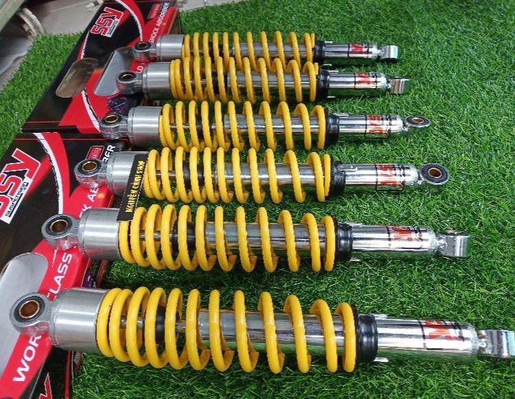 Phuộc sau nai yss gắn wave, dream màu vàng 1 cặp