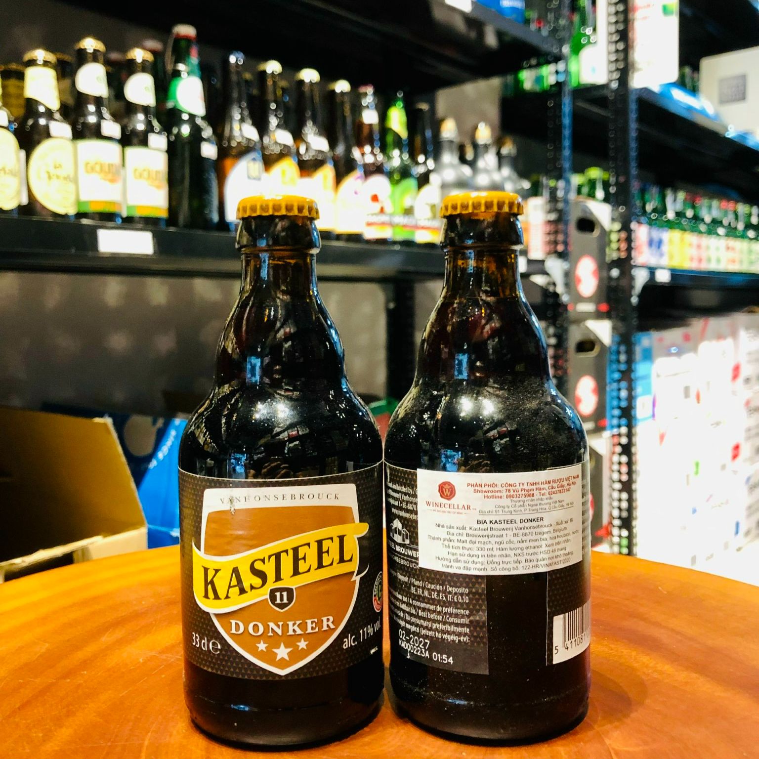 Bia Bỉ nhập khẩu Kasteel - chai 330ml