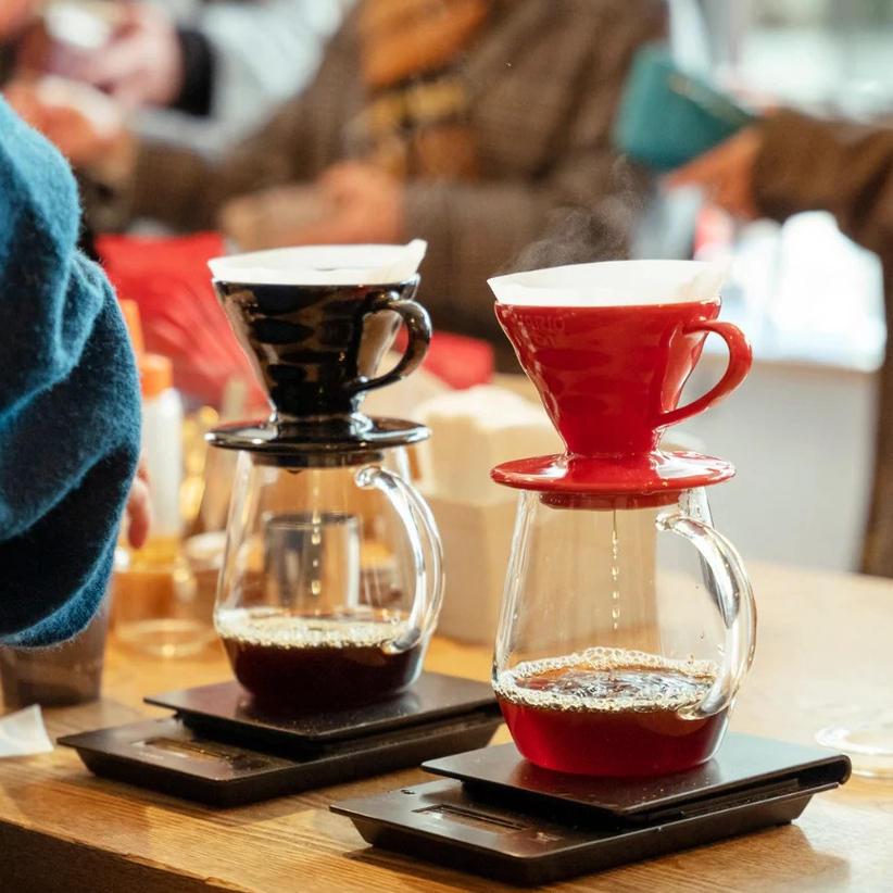 Phễu Pha Cà Phê Gốm Sứ Hario V60 Coffee Dripper Ceramic