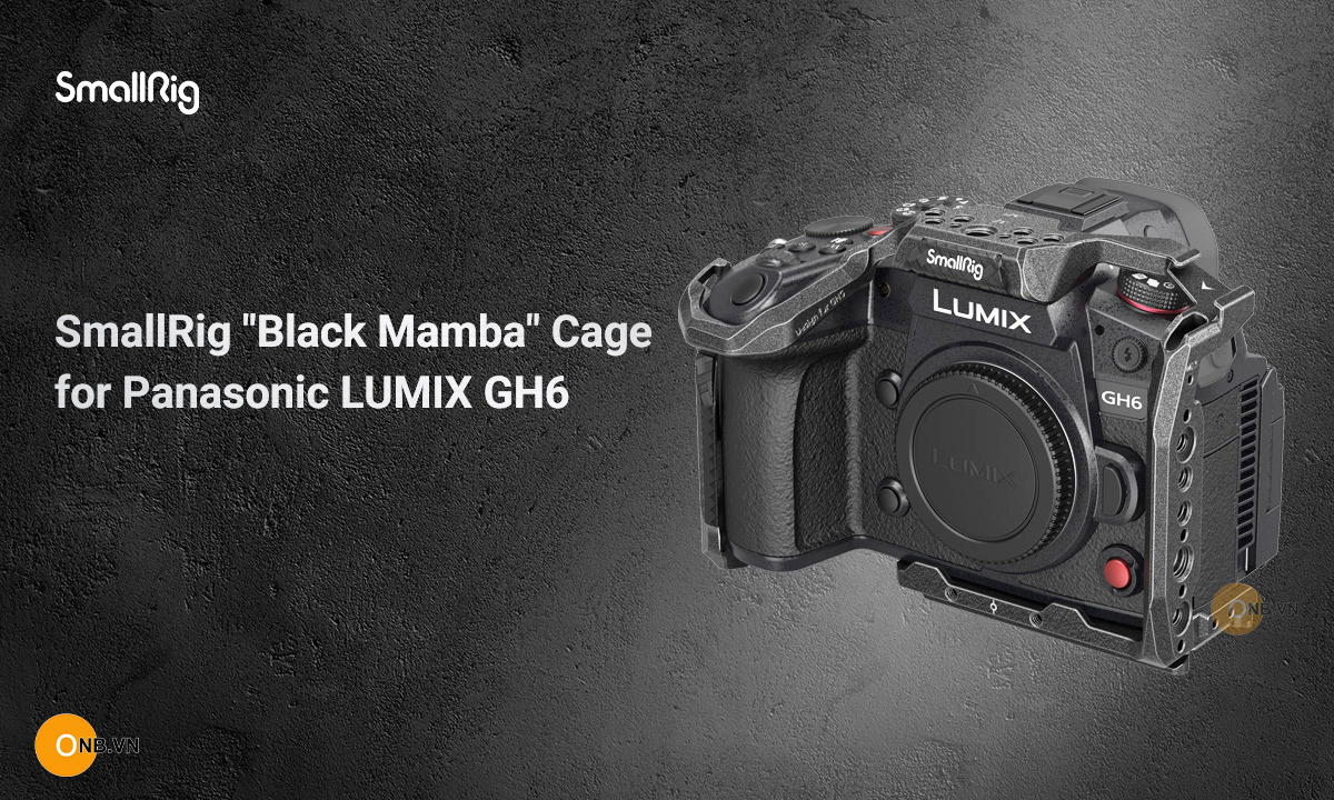 SmallRig Black Mamba Khung bảo vệ máy ảnh LUMIX GH6 code 3440