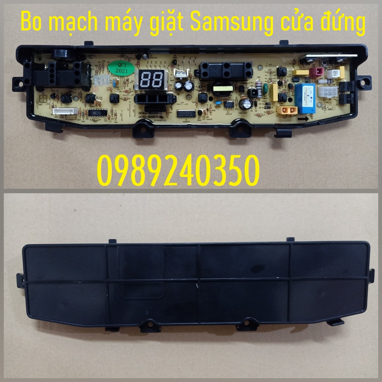 Bo mạch máy giặt samsung 7,8kg wa98f4p cửa đứng