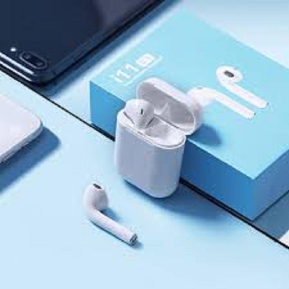 Tai Nghe Bluetooth 5.0 i11 TWS, Tai nghe Bluetooth không dây 5.0 i11 TWS - Bảo hành 1 Tháng- Tai nghe không dây, tai nghe giá rẻ, tai nghe bluetooth không dây, tai nghe bluetooth cho IOS và Android