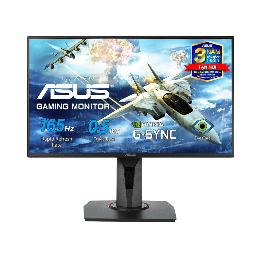 [Trả góp 0%]Monitor Asus 25" VG258QR Full HD G-SYNC 165 Hz