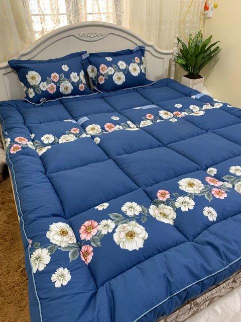 TOPPER tấm làm mềm đệm cotton hàn cao cấp ( MS 03)