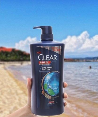 Dầu gội CLEAR MEN Bạc hà 650G