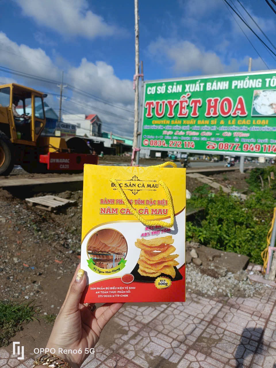 Bánh Phồng Tôm cao cấp Năm Căn - Cà Mau